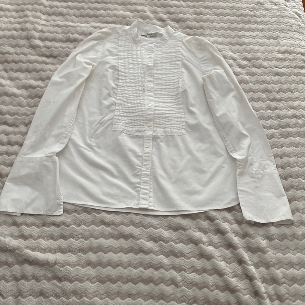 Madewell Tuxedo Button Down Size Small - image 2
